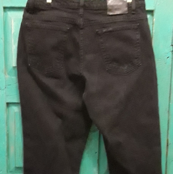 Harley-Davidson Denim - Women's Black Harley Davidson Jeans, Straight Leg Sz 16